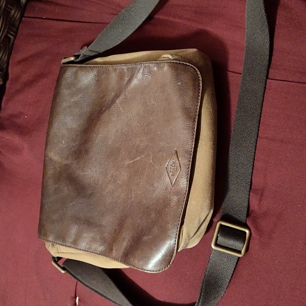 Men's crossbody bag Fossil brand